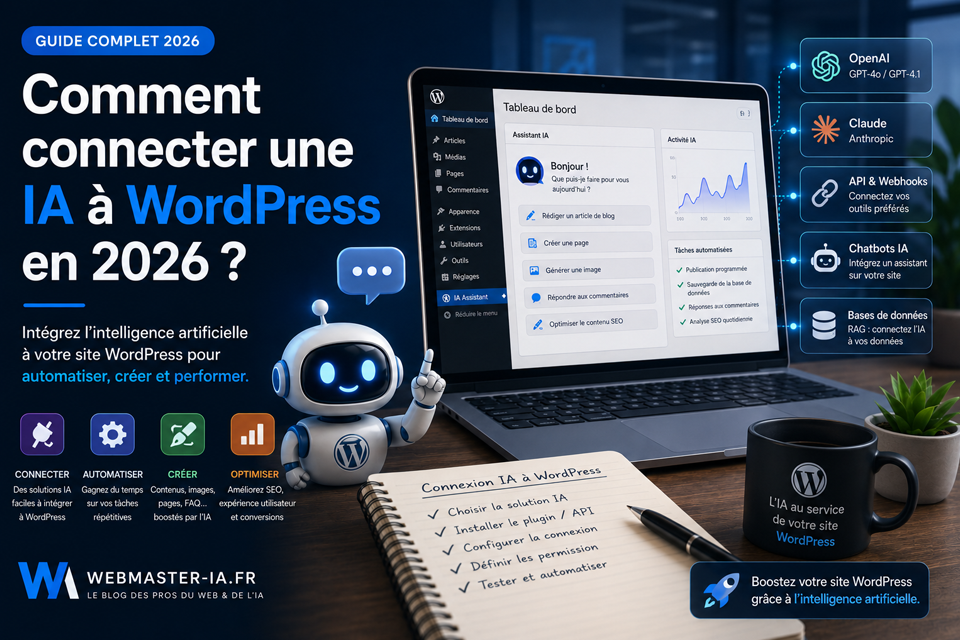 Comment connecter une IA à WordPress en 2026 ? Guide complet